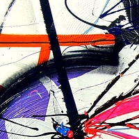 Bike, 2014, mixed medias, 40 in x 36 in //images.artistrunwebsite.com/gallery/img_1001931397956414_large.jpg?1660076853