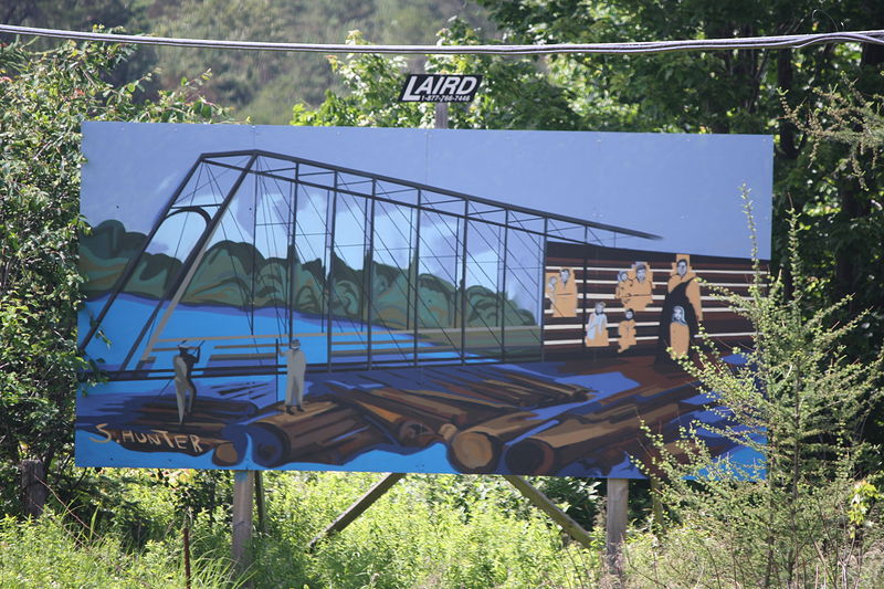 Completed mural Painting Completed mural by Sharon Hunter