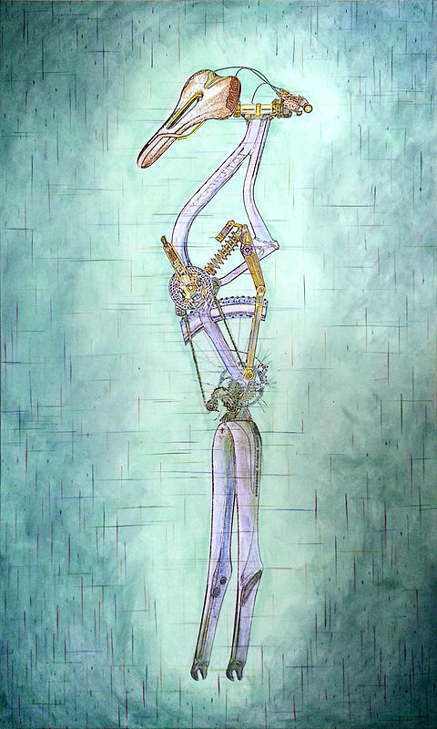 Kona (Cycladic Male No 1) Acrylic painting Kona (Cycladic Male No 1) by John Hovig
