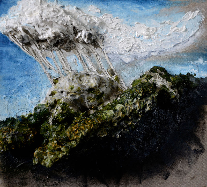 A Paint-Cloud Returns to its Source Oil painting A Paint-Cloud Returns to its Source by Adrian Molina