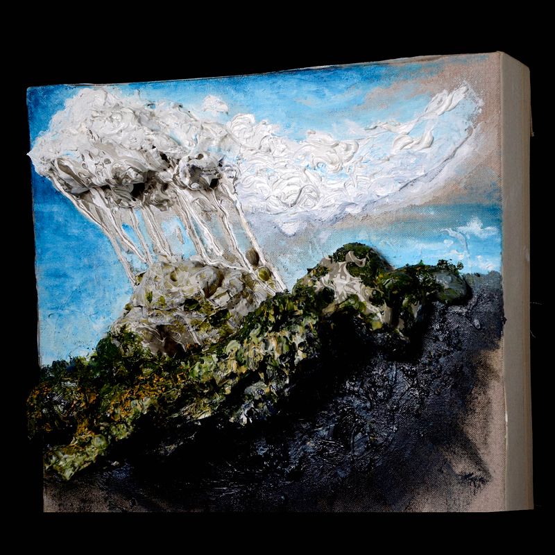 A Paint-Cloud Returns to its Source Painting A Paint-Cloud Returns to its Source by Adrian Molina