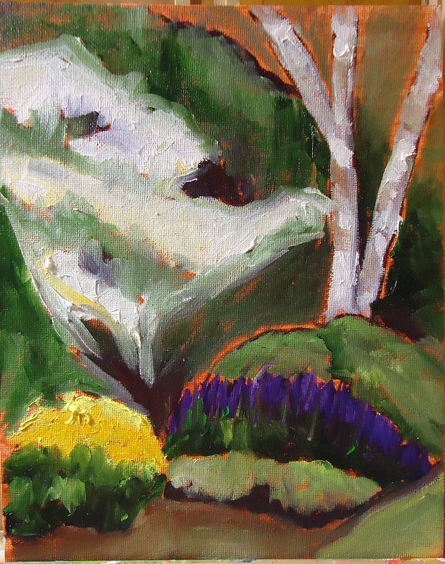 Dogwood Tree View 2 - Niagara Parks Botanical Gardens Oil painting Dogwood Tree View 2 - Niagara Parks Botanical Gardens by Michelle Marcotte