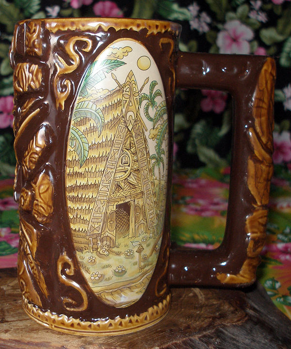 Pupule hand painted mug Chocolate Thunder Edition Painting Pupule hand painted mug Chocolate Thunder Edition by Kenneth M Ruzic