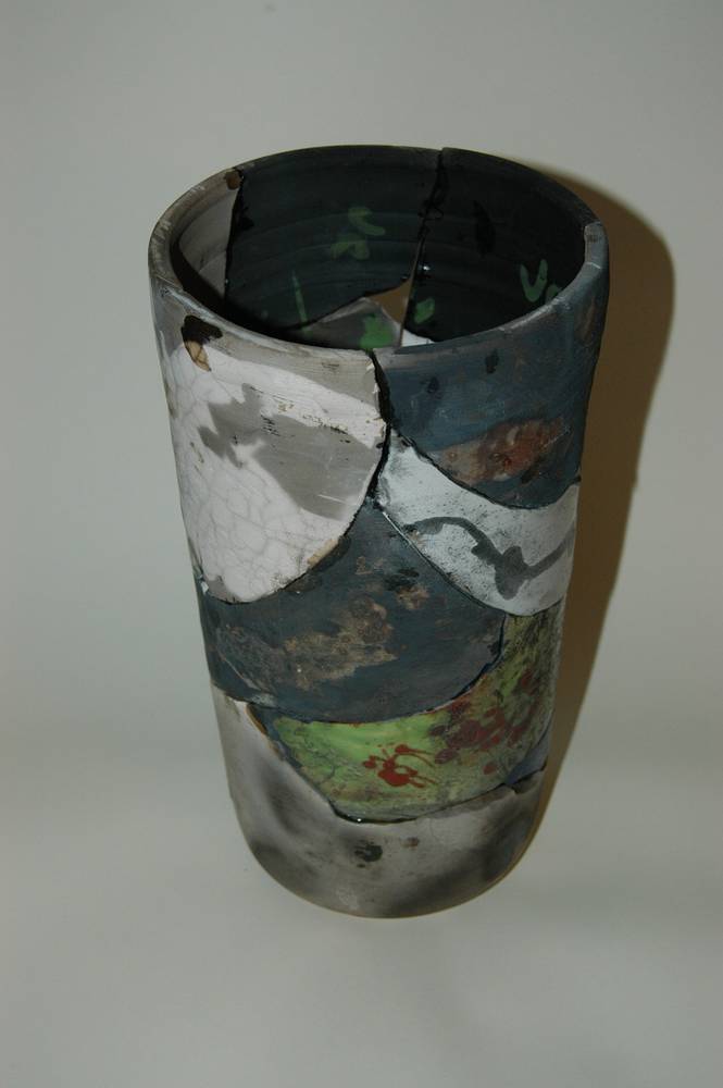Return to: Gallery Reconstructed Raku Vase by Jack Caselles