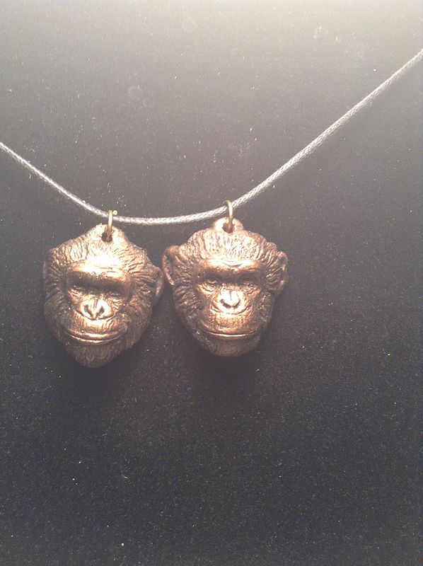 Herbie and Topo pendant set Herbie and Topo pendant set by Jason Shanaman