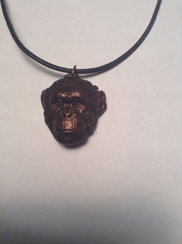 Topo chimpanzee pendant Topo chimpanzee pendant by Jason Shanaman