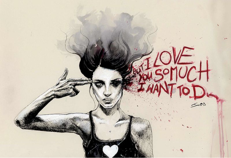 But I love you so much I want to... Print But I love you so much I want to... by Joni Belaruski