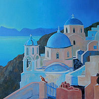 Cats in the Sun, Santorini, Greece //images.artistrunwebsite.com/gallery/img_1439381431225584_large.jpg?1431228487