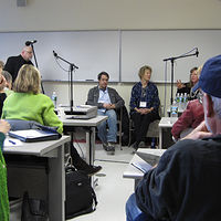 Allen gives presentation at Sacred Heart University //images.artistrunwebsite.com/gallery/img_1540491440390637_large.jpg?1520849534
