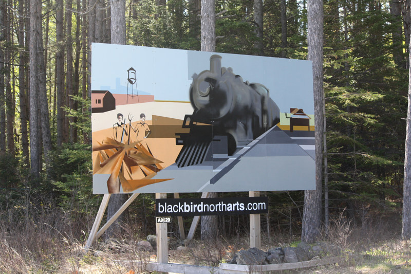 Parallel Route-Debarats, Bruce Mines, Plummer Additional Acrylic painting Parallel Route-Debarats, Bruce Mines, Plummer Additional by Sharon Hunter