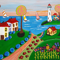 The Path to the Beach - If you would like one like this, send me email //images.artistrunwebsite.com/gallery/img_1611381447638704_large.jpg?1478381475