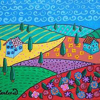 Flower Garden on the Hill //images.artistrunwebsite.com/gallery/img_1630941450097404_large.jpg?1478381474