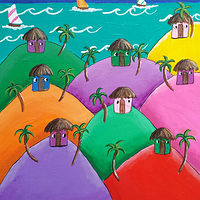 Beach Huts and Palm Trees //images.artistrunwebsite.com/gallery/img_1631211450147910_large.jpg?1478381474