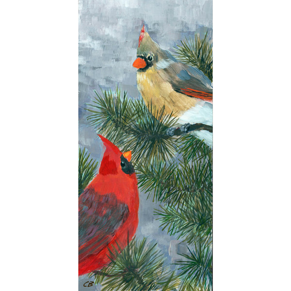 Cardinals C068 Print Cardinals C068 by Cody Blomberg