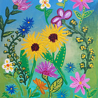 Two Sunflowers 001 //images.artistrunwebsite.com/gallery/img_1648511452392403_large.jpg?1478381473