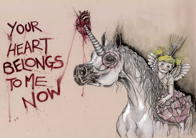 Your heart belongs to me Now Print Your heart belongs to me Now by Joni Belaruski