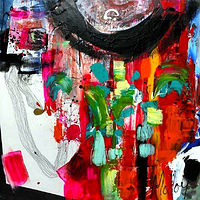 A great season, 2016, Acrylic on canvas, 30 '' x 30 ''-Karine Molloy //images.artistrunwebsite.com/gallery/img_1723441457157662_large.jpg?1660076852