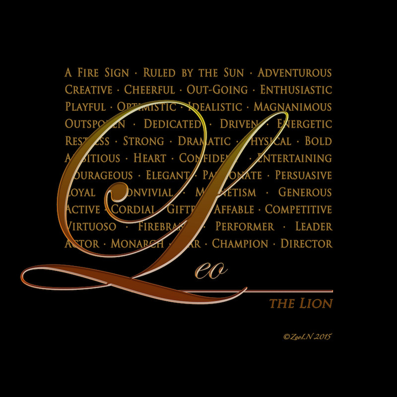Leo Print Leo by Sue Ellen Brown