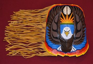 Turtle Shell Shield Acrylic painting Turtle Shell Shield by Clayton King