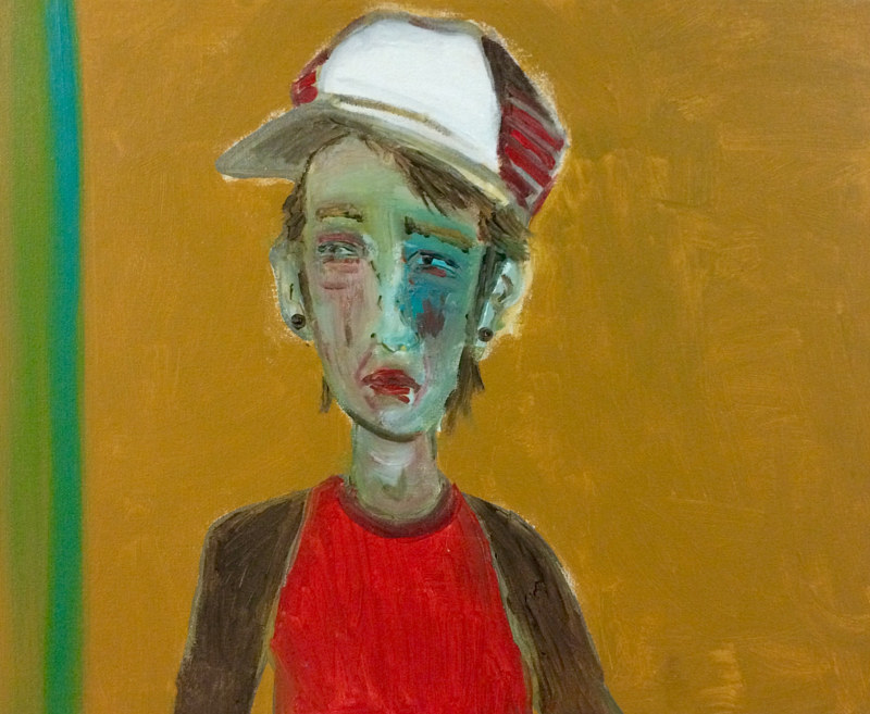 Gregory as a young man Painting Gregory as a young man by Darcy Martel
