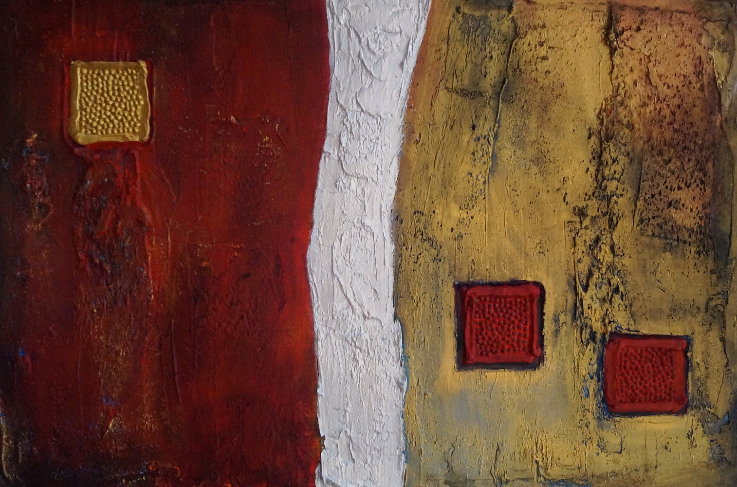 Return to: Sold Art Acrylic painting Neighbors by Ginger Thomas