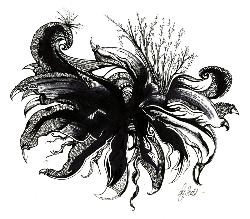 Monster Drawing Monster by Danielle Scott