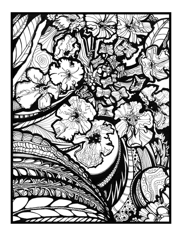 Lantana Print Lantana by Danielle Scott