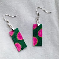 Pink dot earrings //images.artistrunwebsite.com/gallery/img_1898241464741516_large.jpg?1477018792