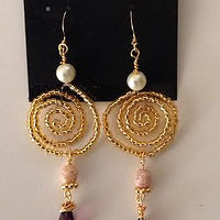 Gilt Spiral earrings //images.artistrunwebsite.com/gallery/img_1898931464816050_large.jpg?1506565559
