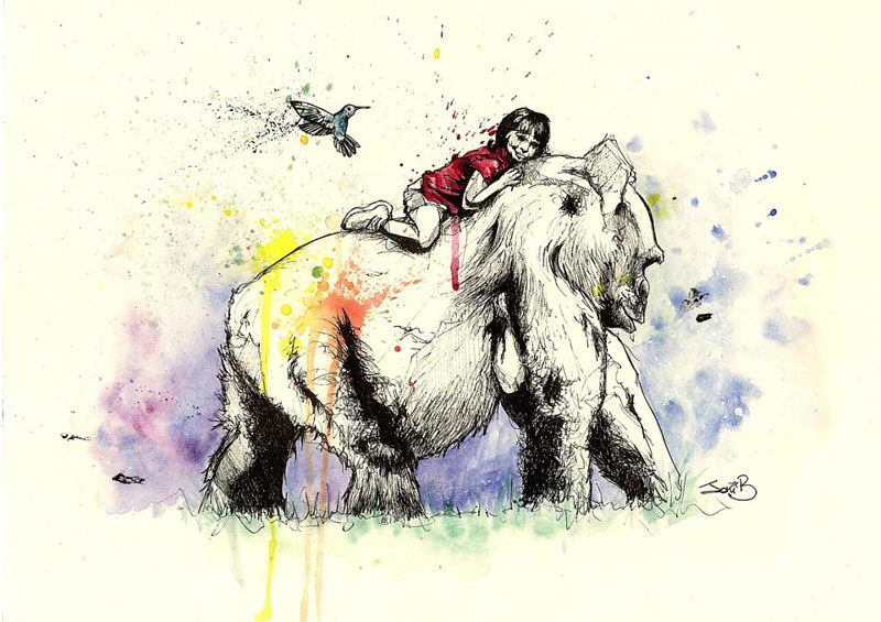 Wild Things Watercolor Wild Things by Joni Belaruski