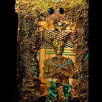 (4) journey after life -3- 30x18cm pigments,acrylicpolymer paint, modeling paste, metal and plastic mesh on wood //images.artistrunwebsite.com/gallery/img_1950901468460306_large.jpg?1469043785