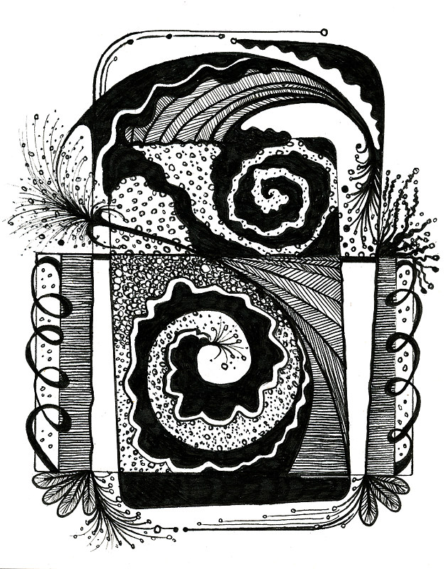 The Letter 'S' Drawing The Letter 'S' by Danielle Scott