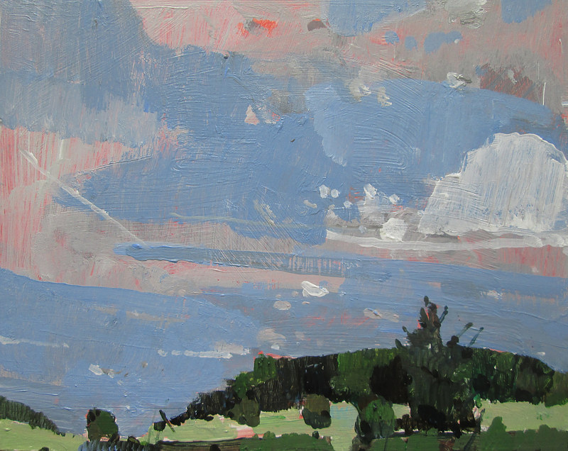 Acrylic painting Reclaim by Harry Stooshinoff