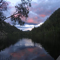 Echo Lake, B.C. The End of Another Beautiful Day //images.artistrunwebsite.com/gallery/img_2024911472691312_large.jpg?1556429583