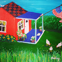 Patriotic Country Home //images.artistrunwebsite.com/gallery/img_2032811473021277_large.jpg?1478381467