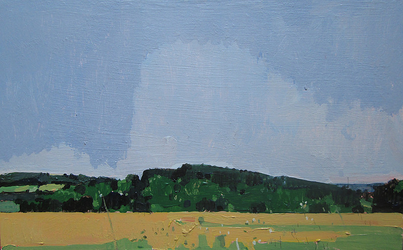South Ridge Acrylic painting South Ridge by Harry Stooshinoff