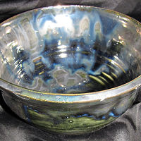 Blue Green Metallic Stoneware Bowl //images.artistrunwebsite.com/gallery/img_2087091476764501_large.jpg?1480489436
