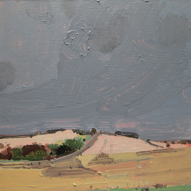 October Rain Acrylic painting October Rain by Harry Stooshinoff