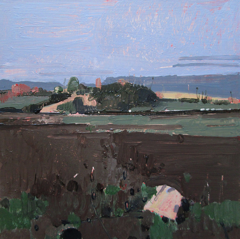 Rock and Hillock Acrylic painting Rock and Hillock by Harry Stooshinoff