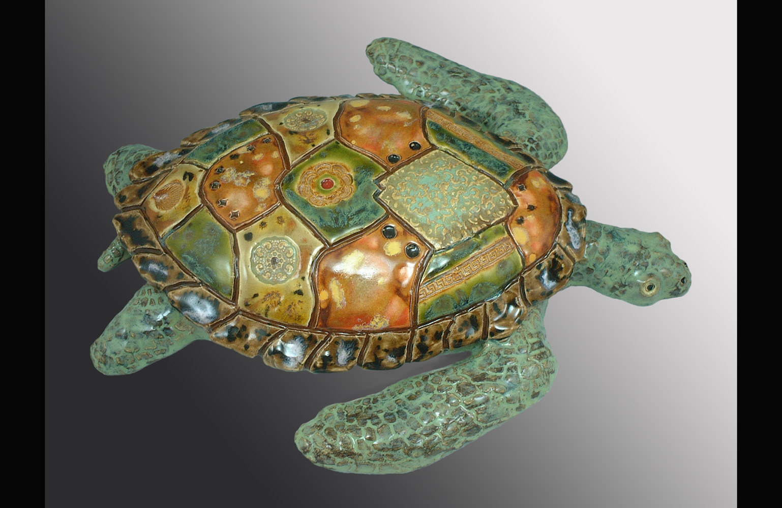 Return to: FISH & TURTLES Sea Turtle - Large by Cathy Crain