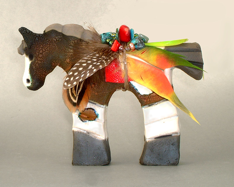 Fetish Horse - small Fetish Horse - small by Cathy Crain