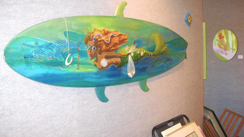 Sea Gypsy Acrylic painting Sea Gypsy by Pamela Neswald
