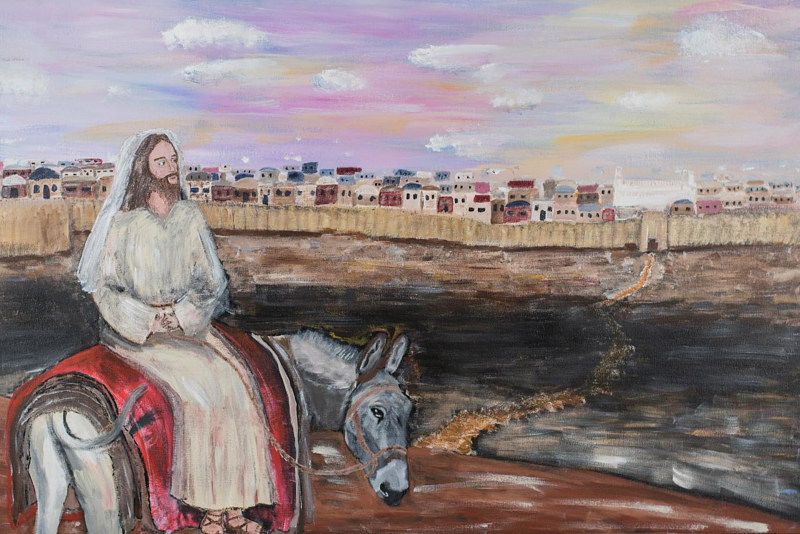 I Was Born For This Acrylic painting I Was Born For This by Denise Gracias