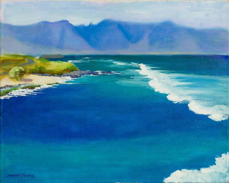 Hookipa Blue 16x20 flat/rolled Hookipa Blue 16x20 flat/rolled by Pamela Neswald