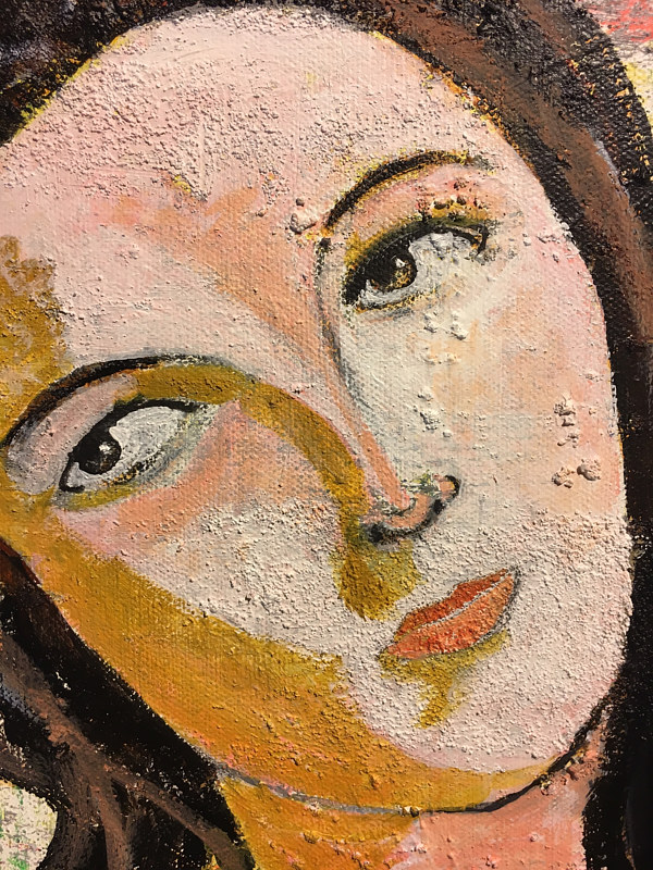 A close-up photo of Yellow Dress A close-up photo of Yellow Dress by Bernard Scanlan