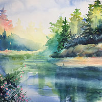 Pine Tree Reflections //images.artistrunwebsite.com/gallery/img_2241881488319498_large.jpg?1560363013