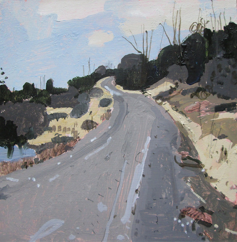 March Climb, Beaver Dam Road Acrylic painting March Climb, Beaver Dam Road by Harry Stooshinoff