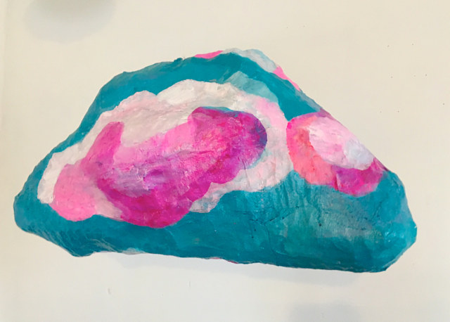 Sunrise Cloud Acrylic painting Sunrise Cloud by Julie Gladstone