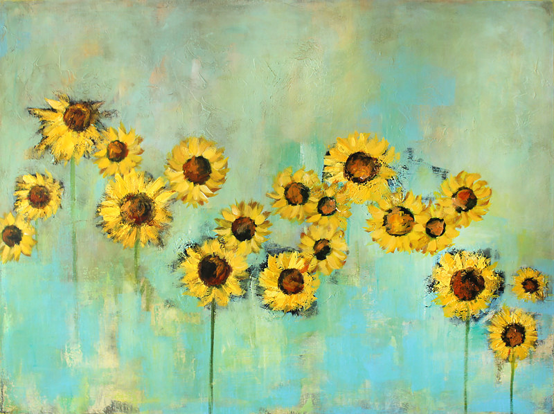 Full of Gold Acrylic painting Full of Gold by Drew Marin