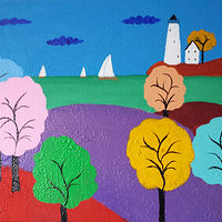 Whimsical Lighthouse //images.artistrunwebsite.com/gallery/img_2310761493760646_large.jpg?1494718596